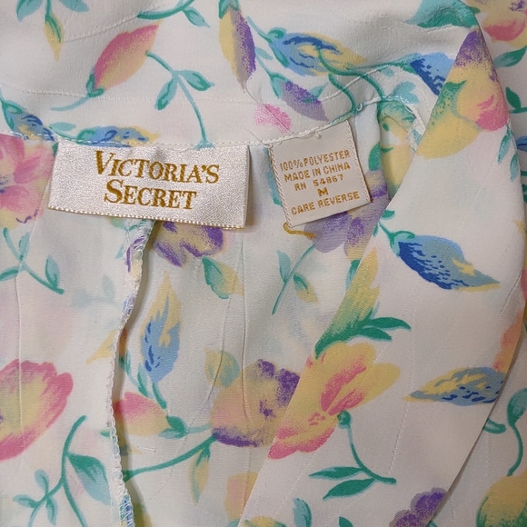 Victoria's Secret Gold Label Floral Sleeveless Top - Picture 6 of 6